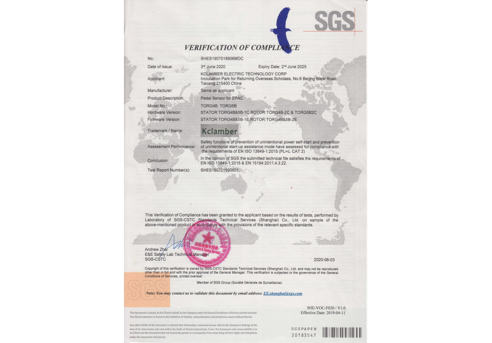 Taki Spin Fly European Certification Material Taki Spin Fly European Certification Material