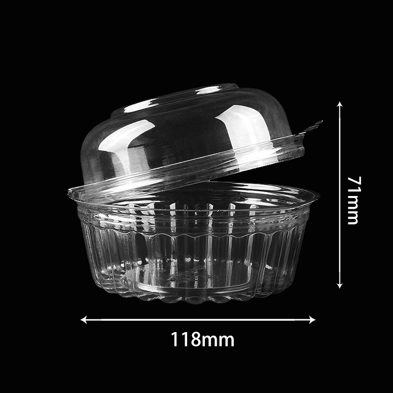 Transparent Fruit Plastic Bowl