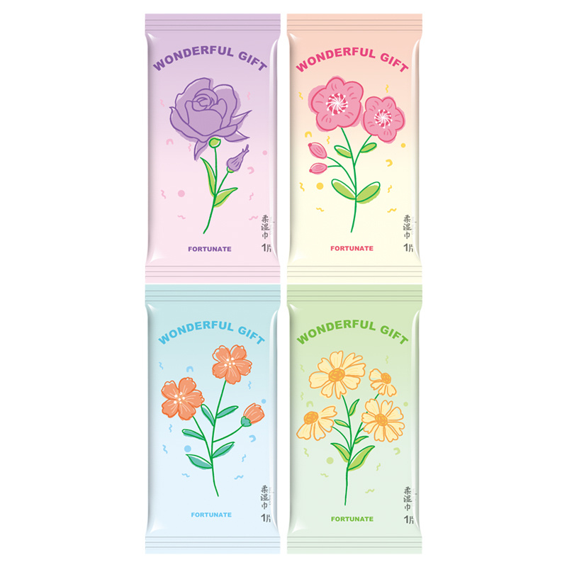 JB1038-Flower Festival 2024 Boutique Wet Wipes (10pcs individual package wet wipe in one pack)