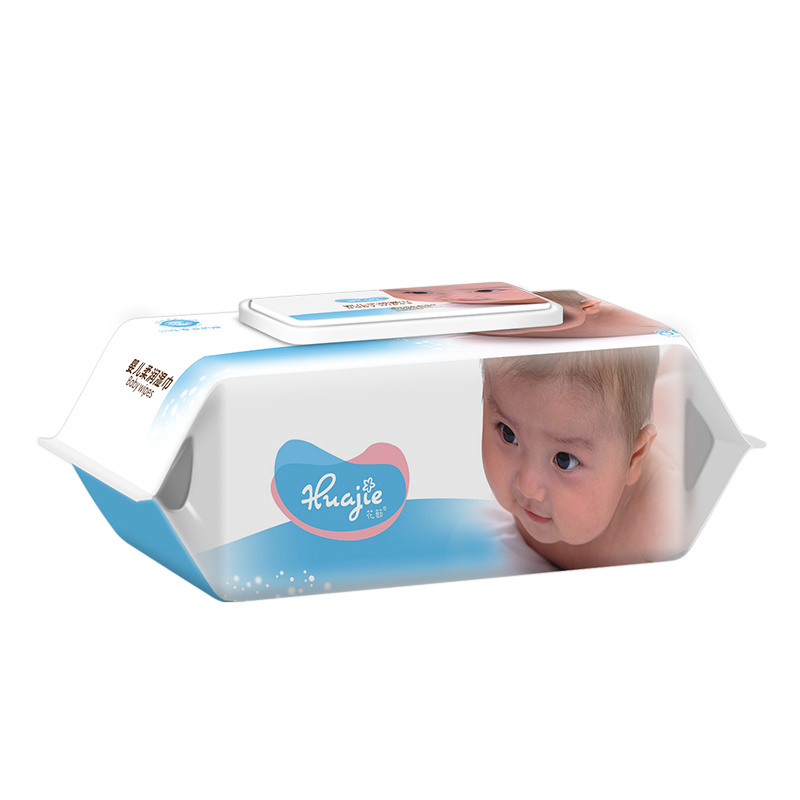 HJB010 Flower Festival Baby B Series Soft Wipes 80 Pieces Three Packs