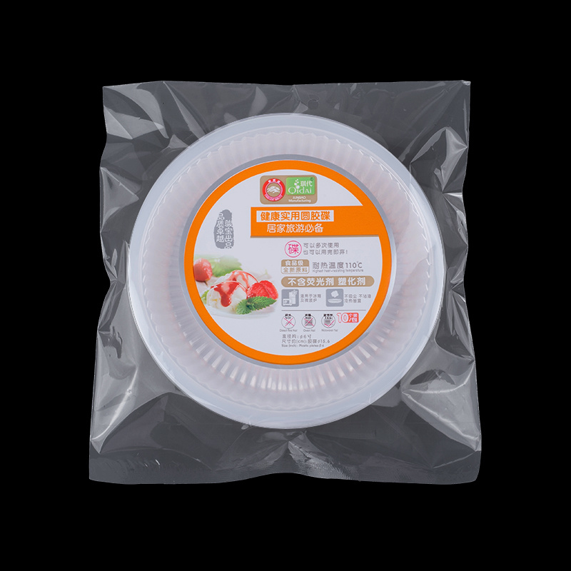 Plastic Round Tray-6 Inch
