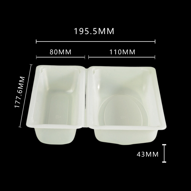 Double-Grid Detachable Salad Box