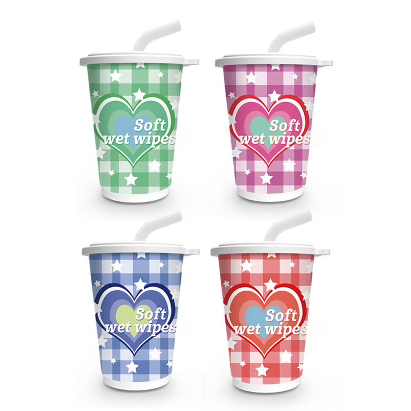 JB30721A-Flower Festival 2024 Boutique Straw Can Wipes 30PCS