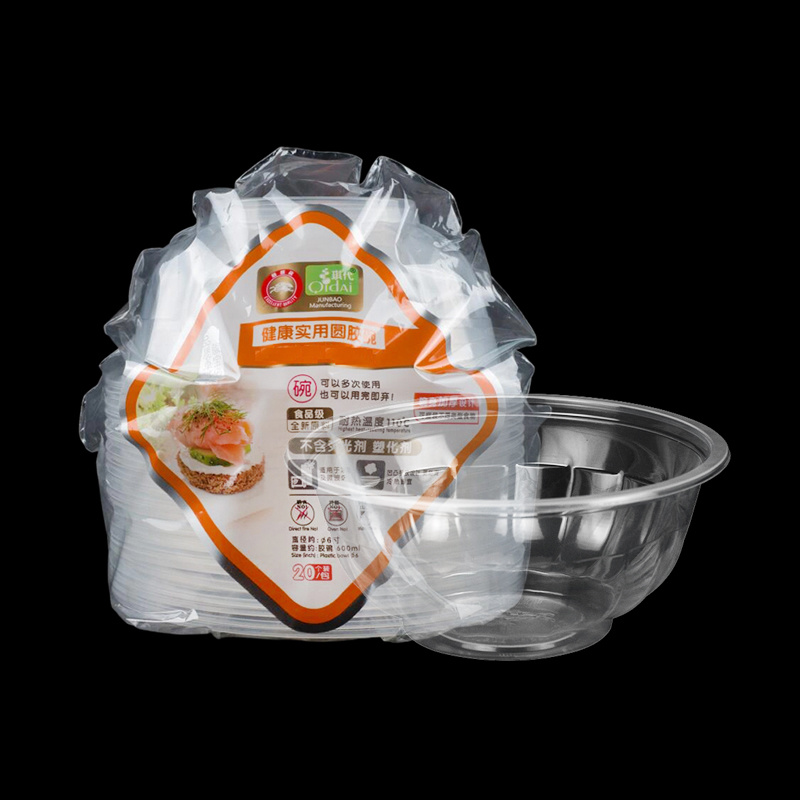 Disposable Plastic Bowl-600ml (18Bags)