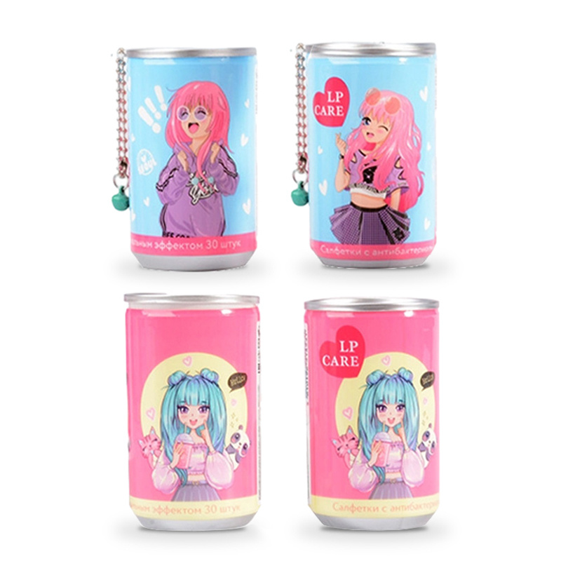 Cartoon Coke Can Wipes
