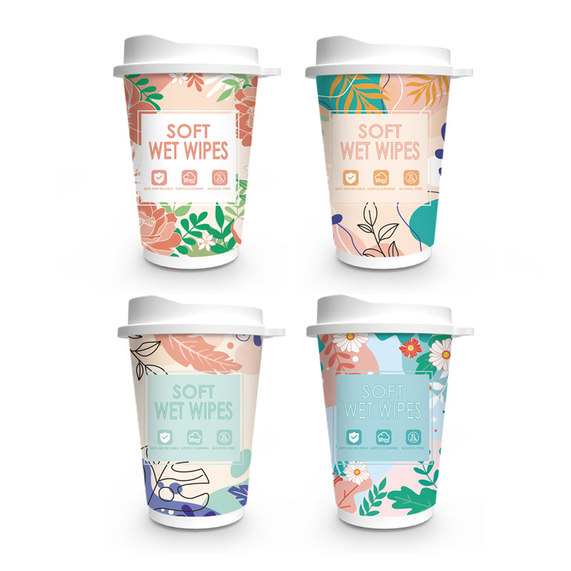 JB30718A-2024 Boutique Coffee Can Wipes 30PCS