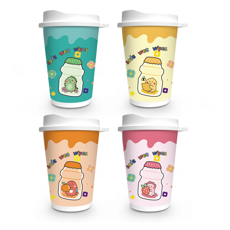 JB30711A-2024 Boutique Coffee Can Wipes 30PCS