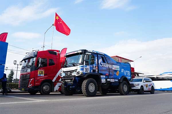 K-MAN Teams Up with Kamaz: China's Brightest Red Cuts Through China, Mongolia, and Russia