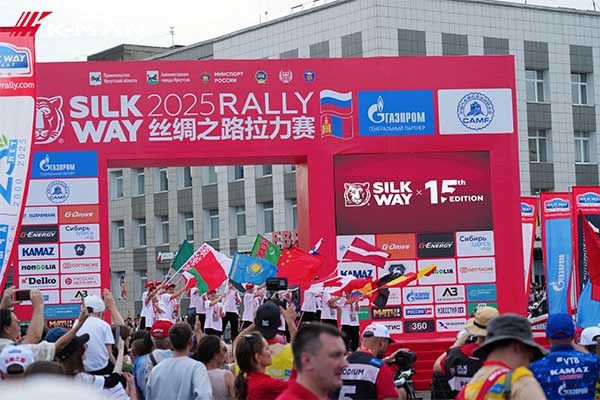 2025 Silk Way Rally: China's K-MAN Teams Up with Kamaz for Joint Effort