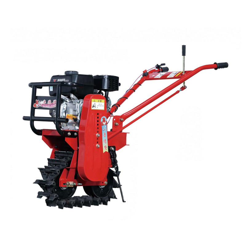 Chain track power tiller