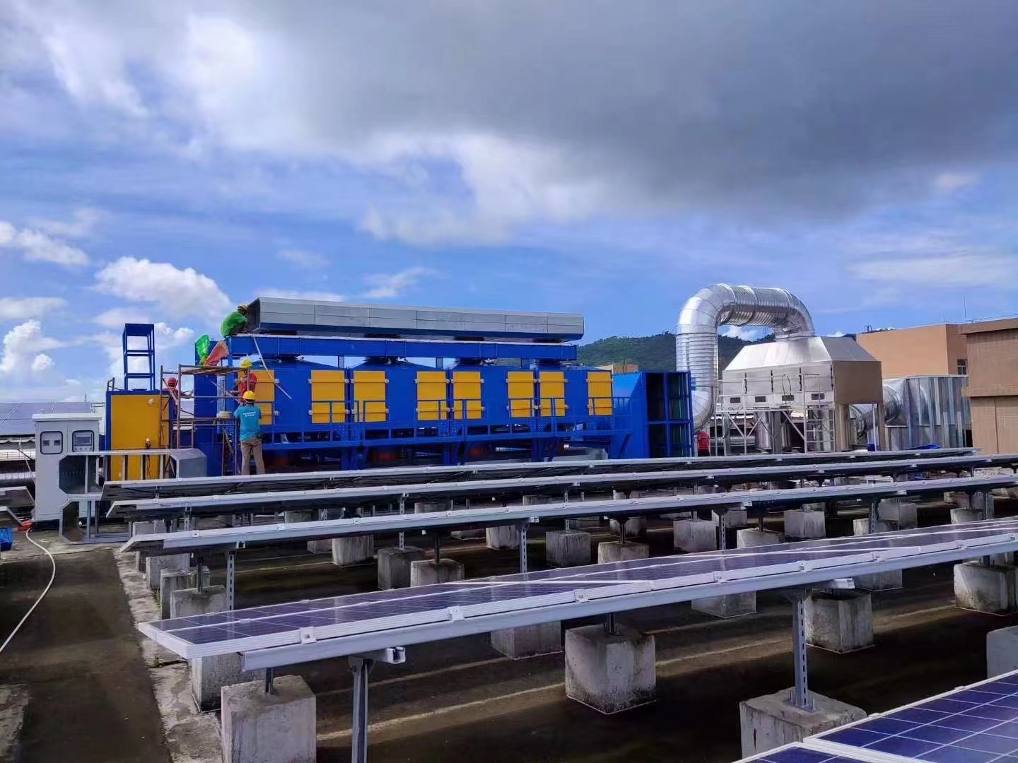 Voc waste gas treatment equipment of Guangdong Musen Daily Necessities Co., Ltd2