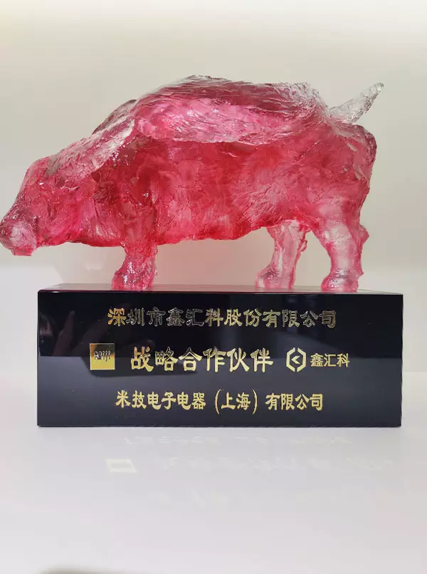 Strategic partner (Miji Electronics (Shanghai) Co., Ltd.) -2021