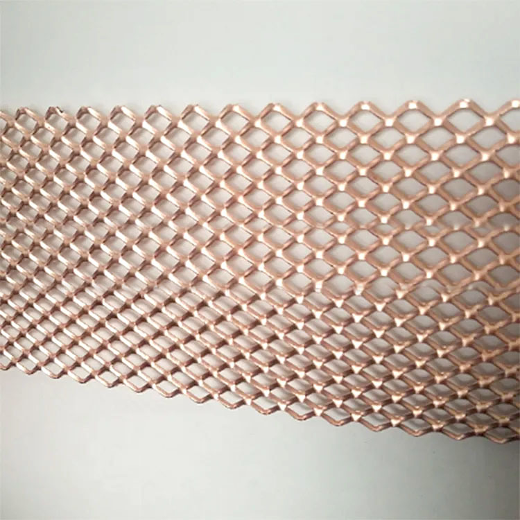 2*4mm copper expanded mesh