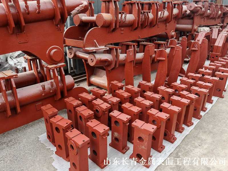 鋼鐵行業(yè)連鑄導(dǎo)向段噴砂