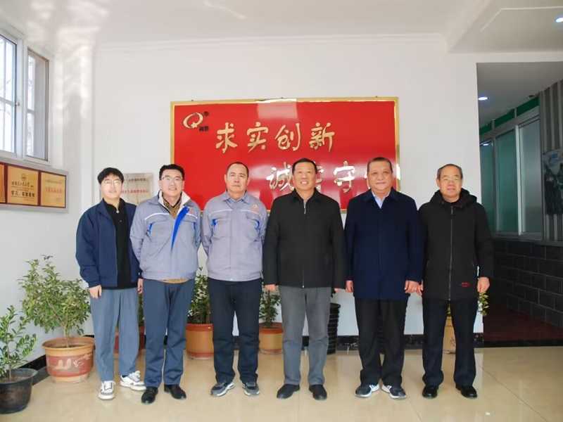 山東省造紙協(xié)會(huì)領(lǐng)導(dǎo)來訪長(zhǎng)青金屬熱噴涂公司