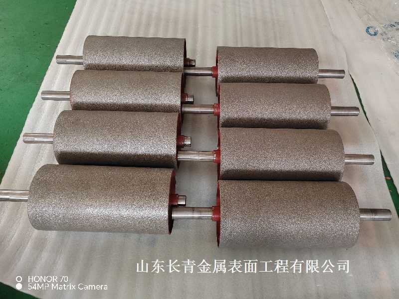 汽車檢測設(shè)備轉(zhuǎn)鼓電弧噴涂