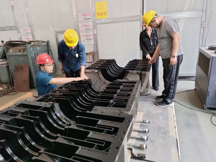 透平機殼體特氟龍噴涂