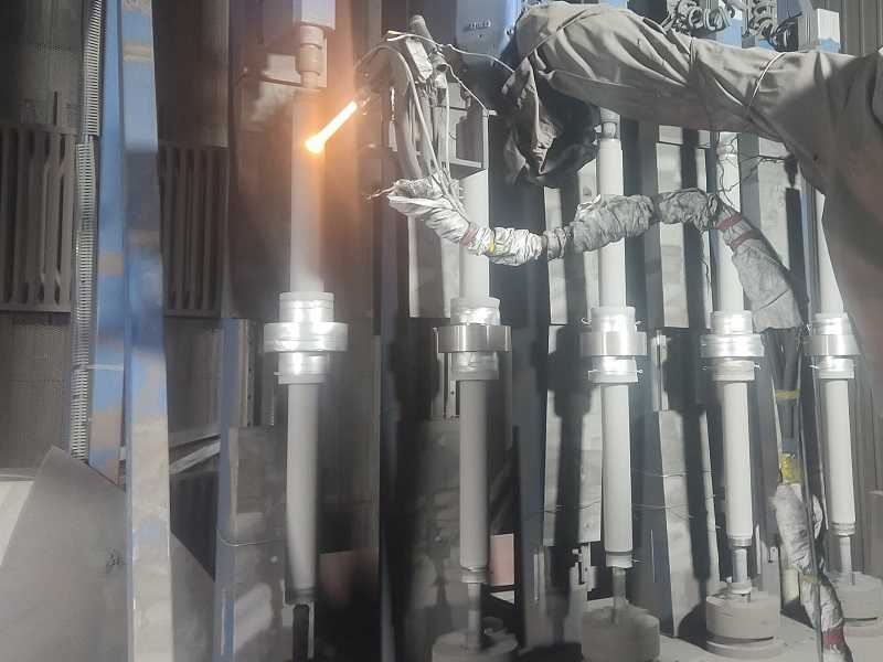 液壓活塞桿噴涂