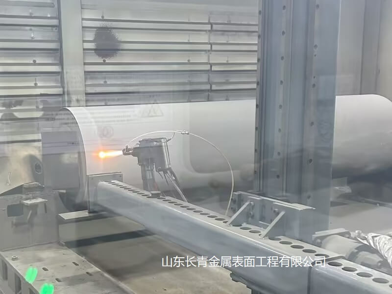 施膠上輥超音速噴涂碳化鎢涂層