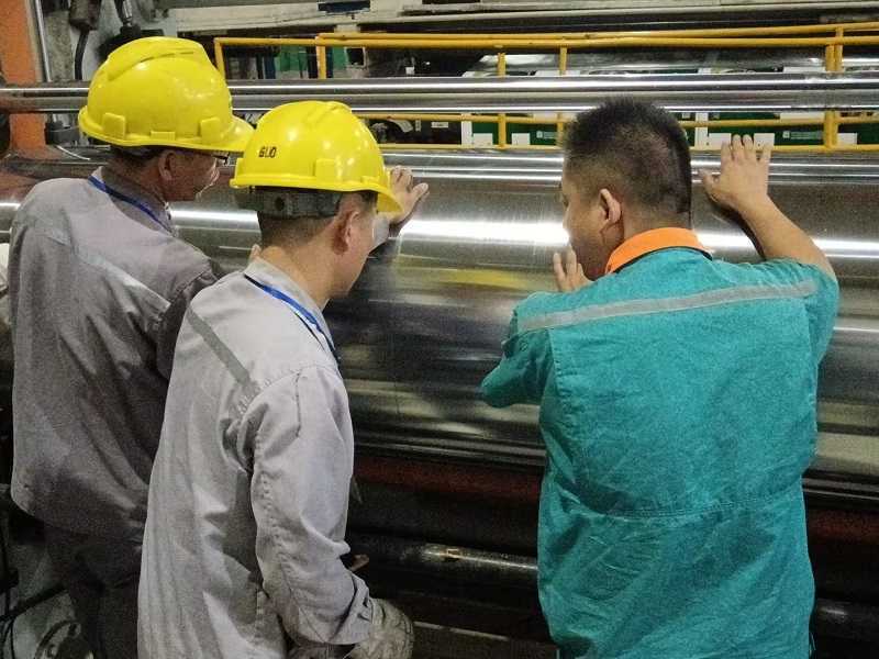 包裝印刷行業(yè)淋膜輥噴涂碳化鎢