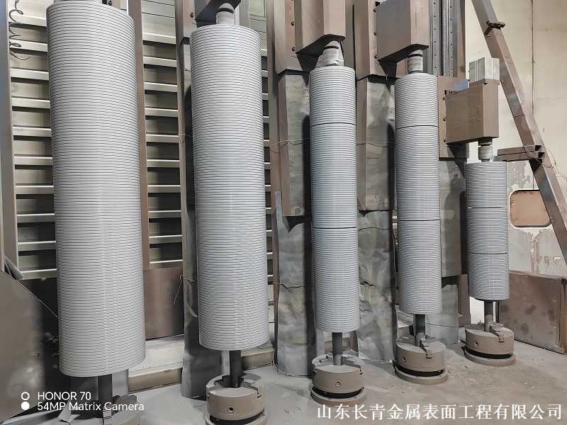 造紙行業(yè)多節(jié)輥熱噴涂技術(shù)表面強(qiáng)化的解決方案
