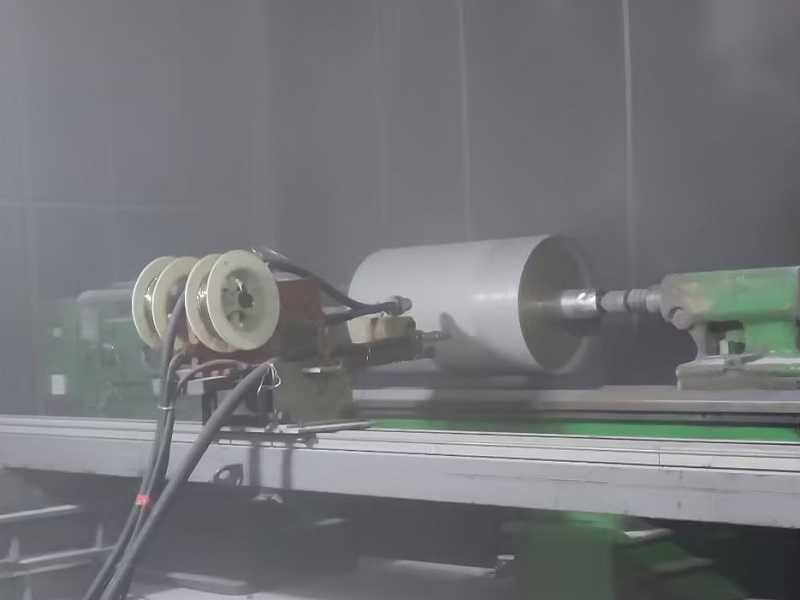 輥筒電弧噴涂鉻鉬合金耐磨噴涂