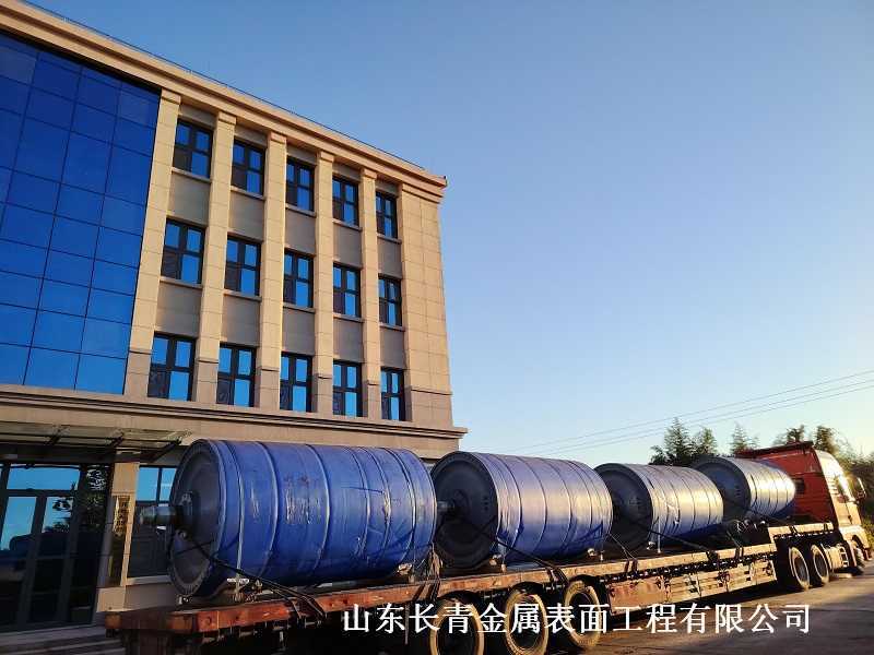 又一批造紙烘缸到貨待耐磨噴涂