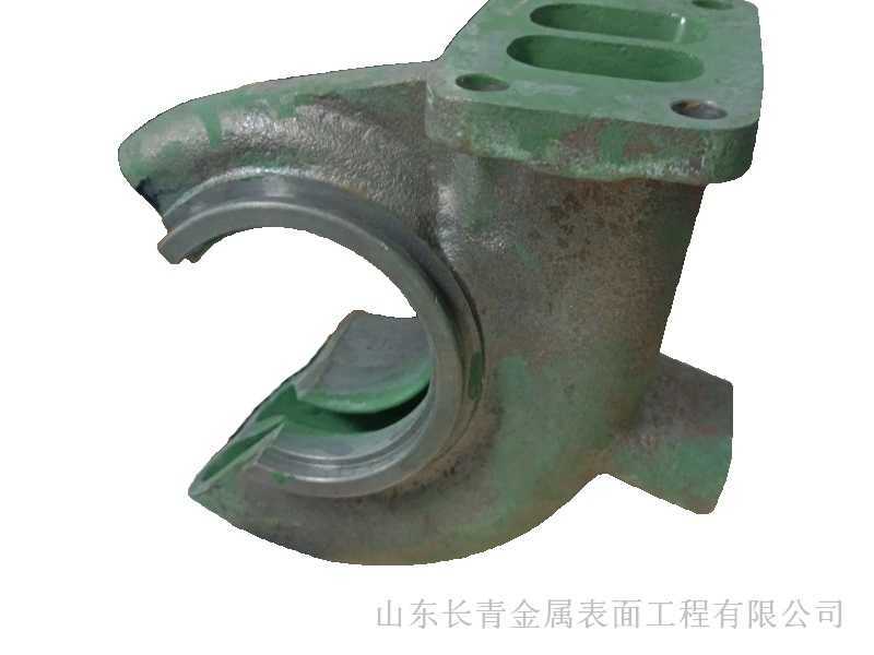 長青金屬熱噴涂公司對蝸殼噴涂陶瓷涂層