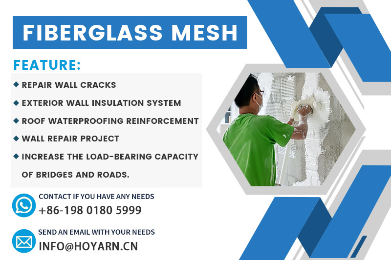 The Application and Assistance of Fiberglass mesh in Construction Industry