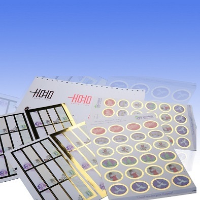 Product Center->Adhesive stickers