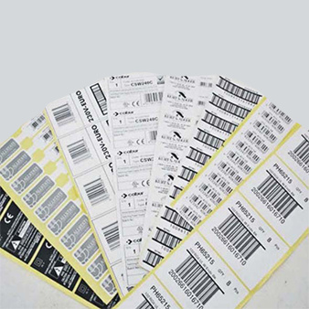 Product Center->Adhesive stickers