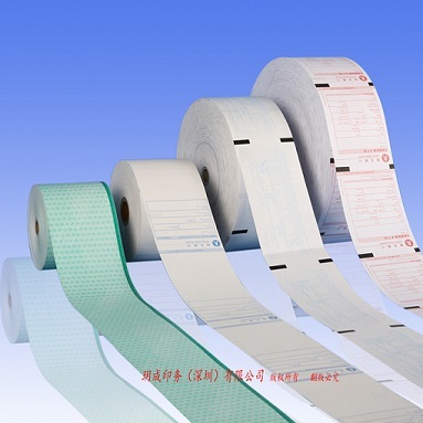 Thermal paper card->Bank order