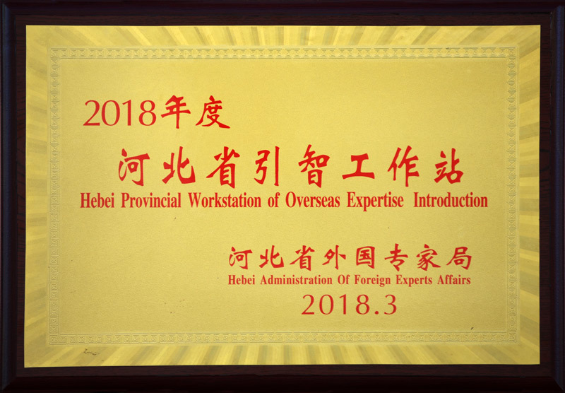Hebei Province Talent Introduction Workstation
