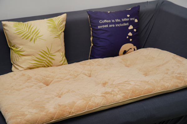 Quilted sleeping mat