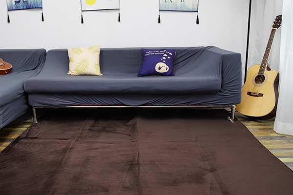 Slow rebound composite carpet