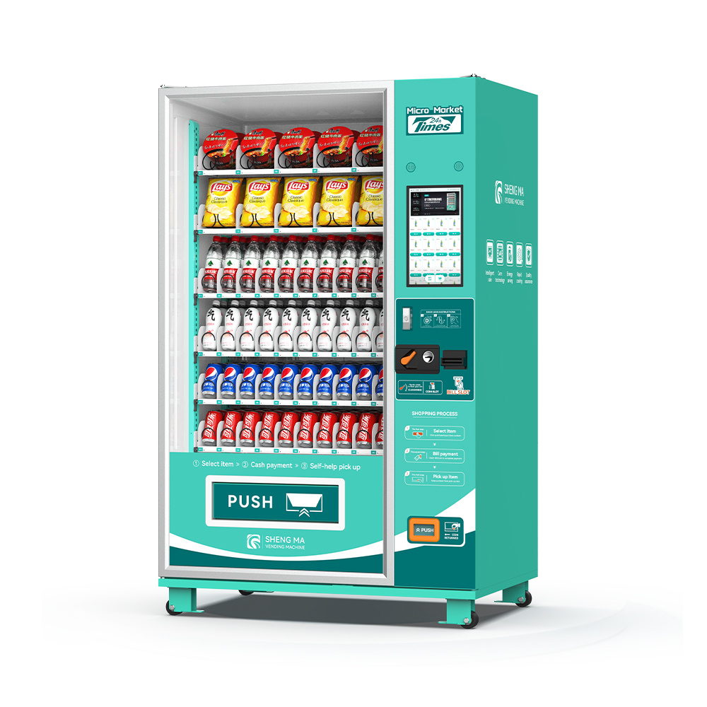 15.6 Inch Touch Screen Drink Vending Machine