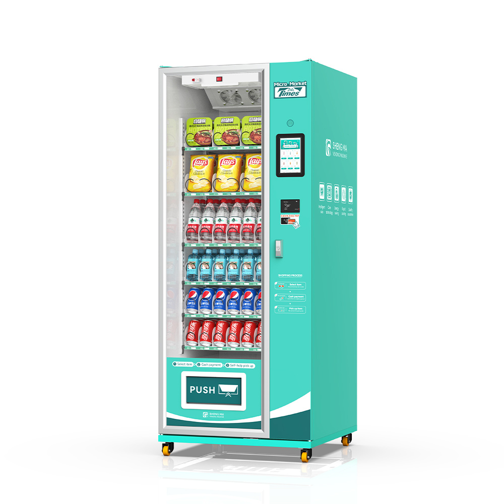 8 Inch Touch Screen Drink Vending Machine