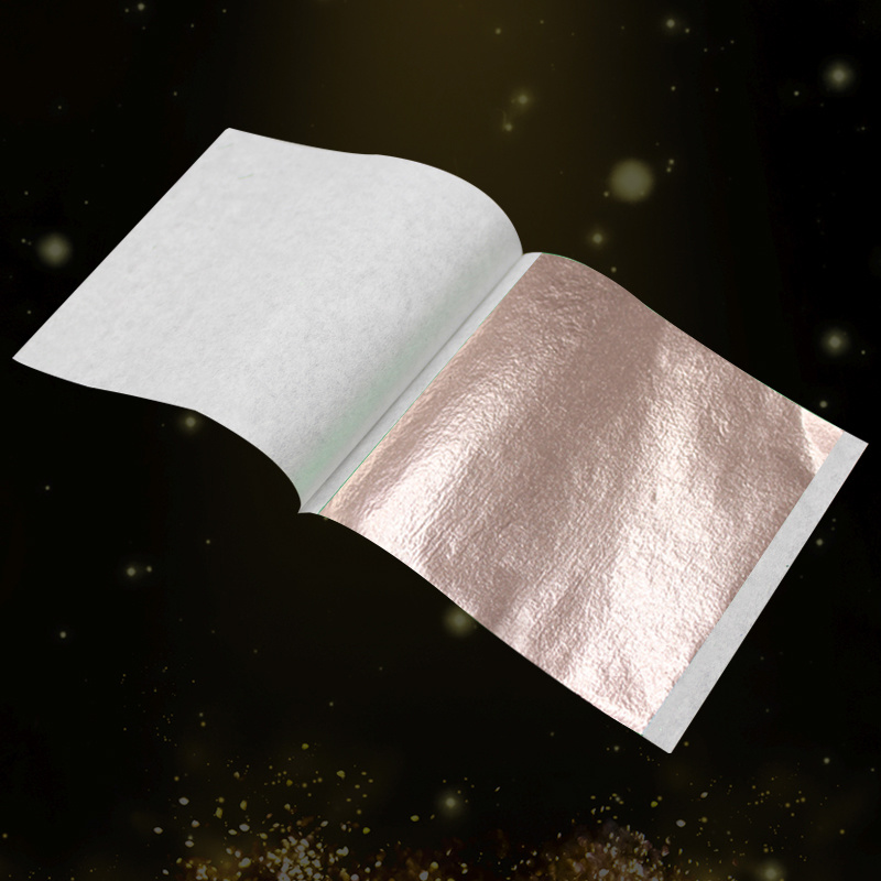 9*9cm Taiwan Apple 6 rose  gold leaf