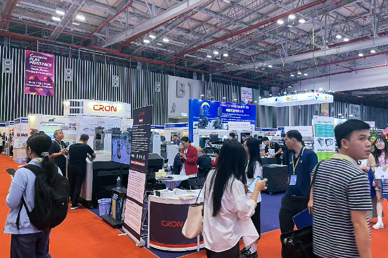 2025 Vietnam Ho Chi Minh Printing & Packaging Exhibition Concludes Successfully, CRON’s Reputation in the Asian Market Continues to Rise!