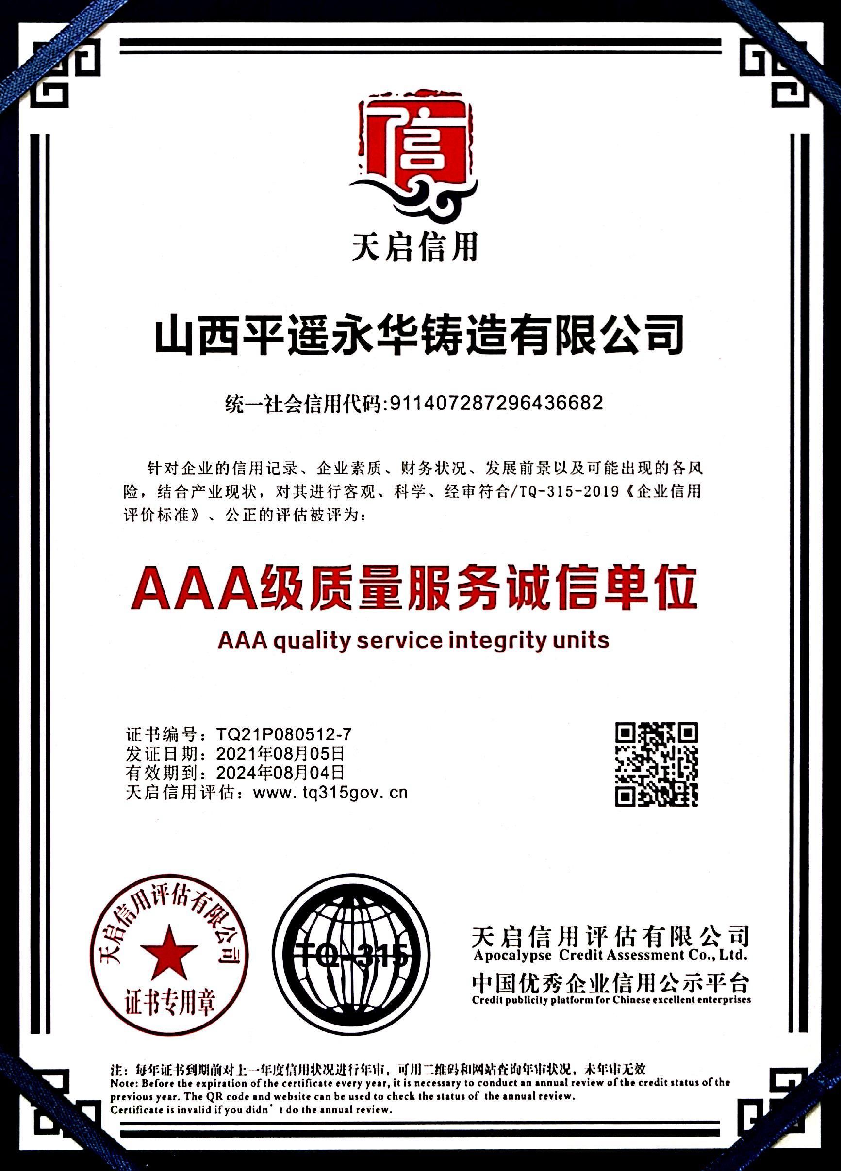 Honor qualification 17