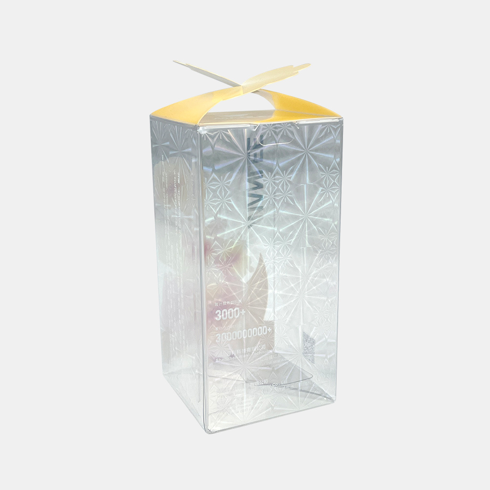 Transparent PET Plastic Products Packaging Box