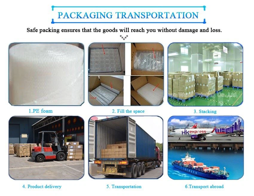 Clear Customized Plastic Folding Box Packaging