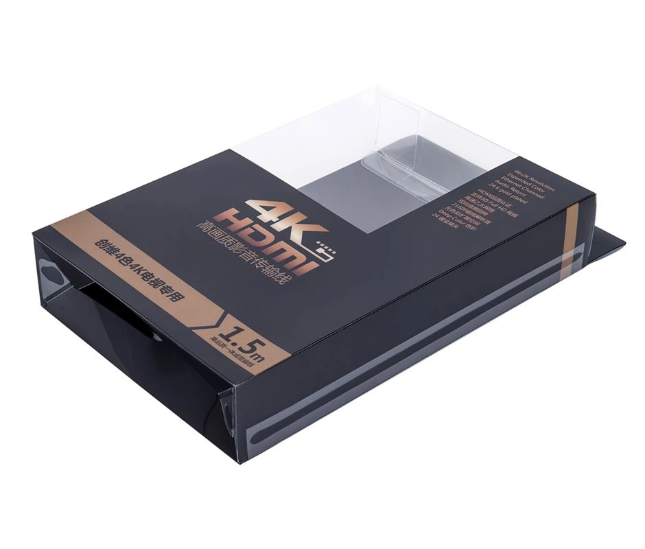 OEM Logo Electronic Products PET Packaging Box