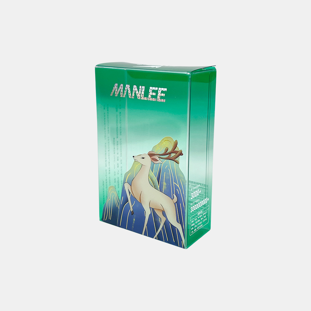 Customized Size PET Eco Friendly Plastic Tea Box