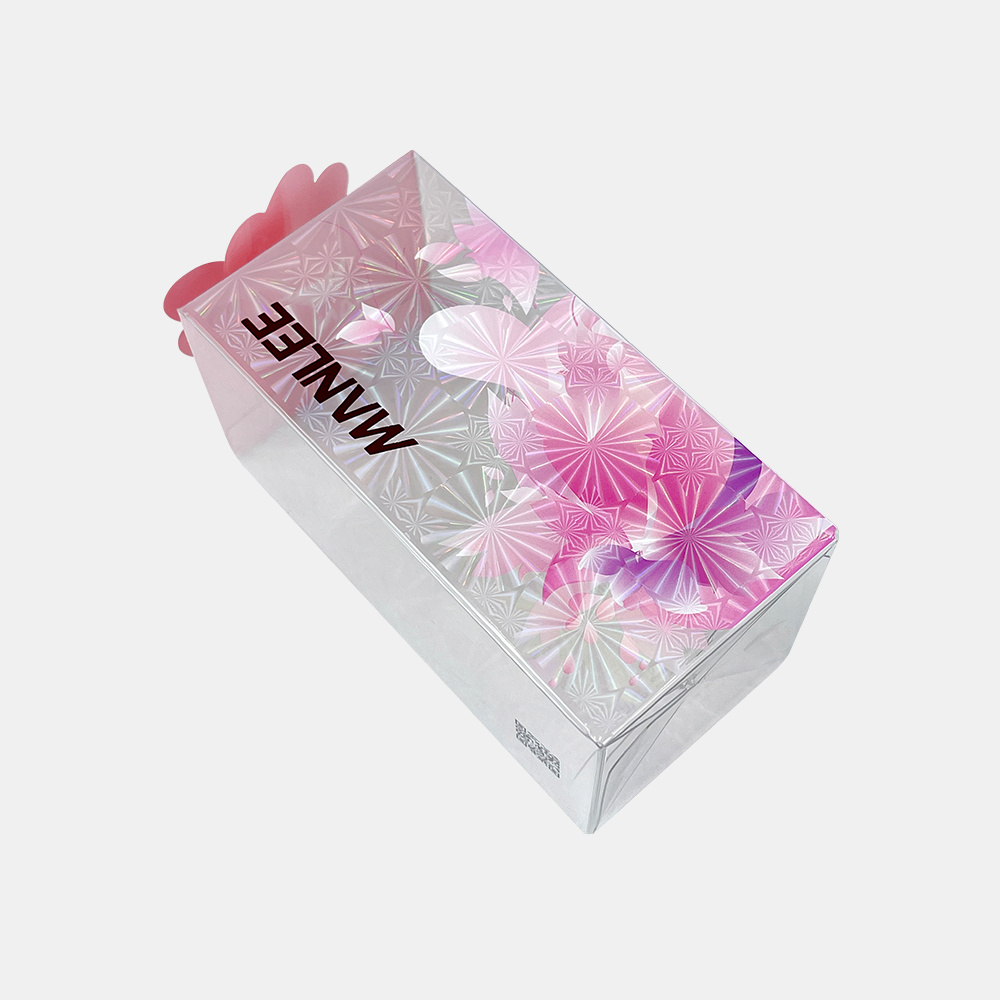 Safe And None-Toxic PET Plastic Packaging Box