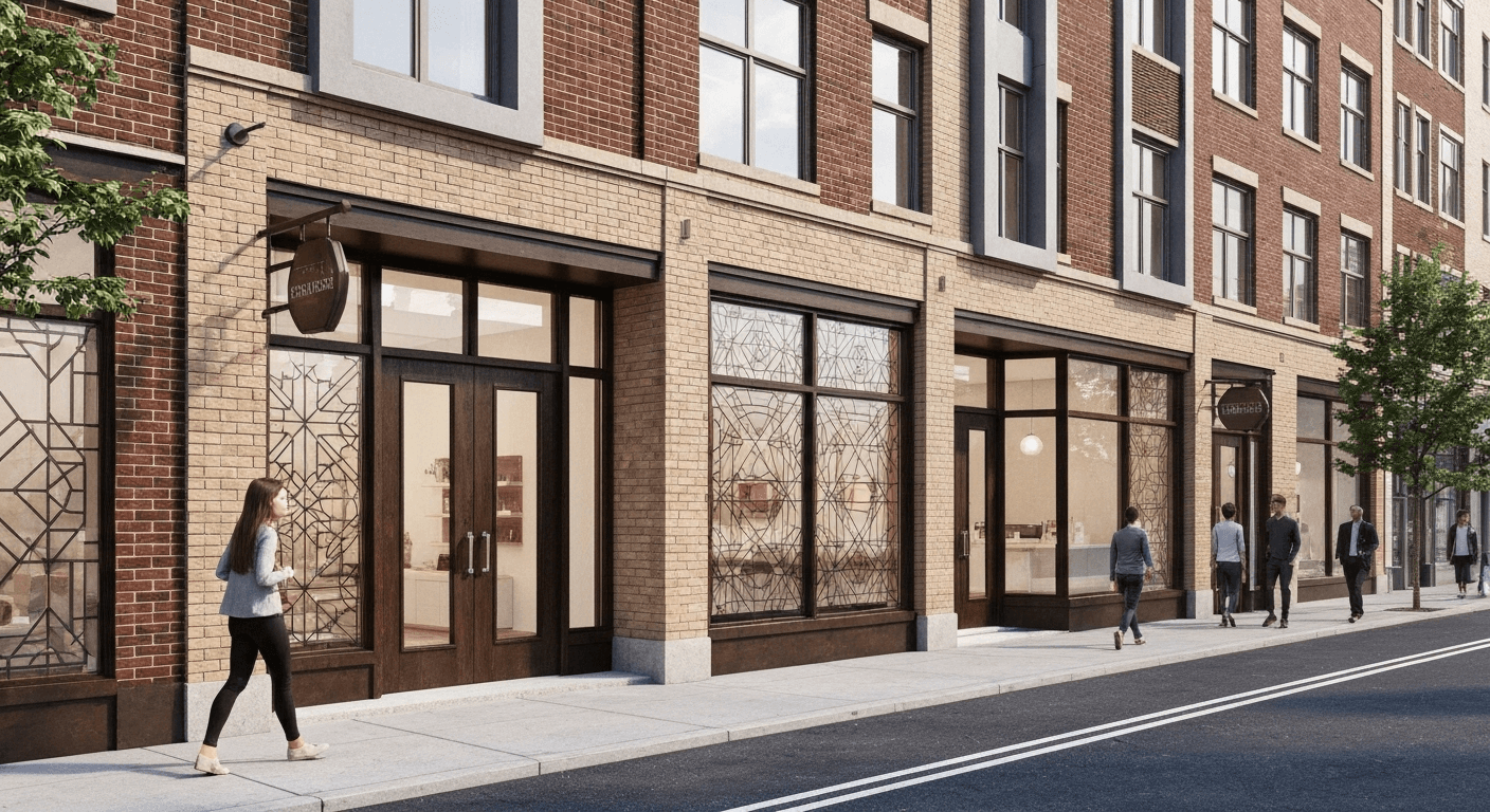 custom storefront windows and doors