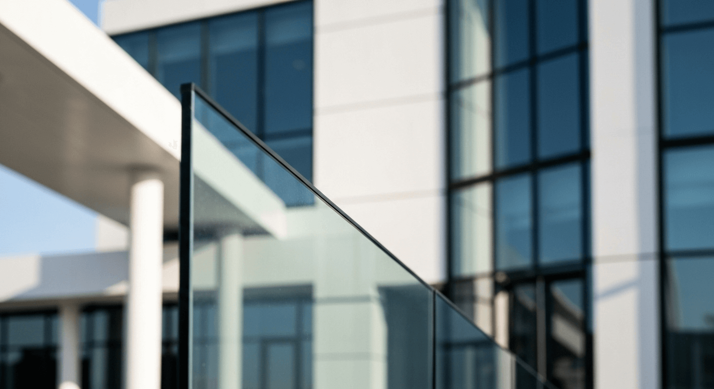 Anti-reflective glass with reduced glare