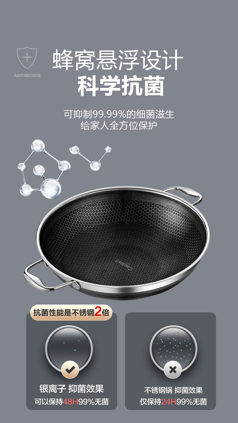 双耳炒锅