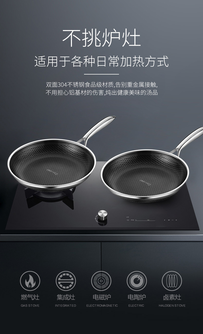 单面煎锅