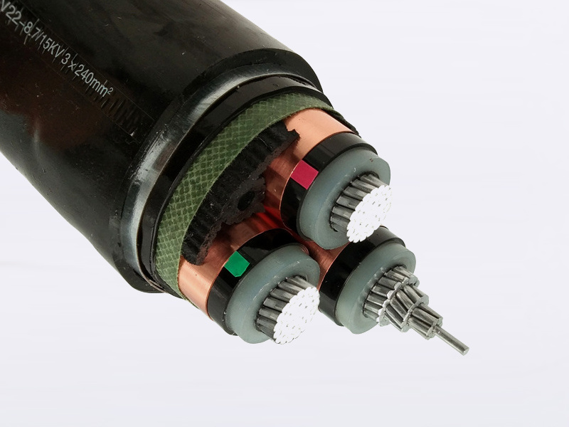 High- and low-voltage power cables